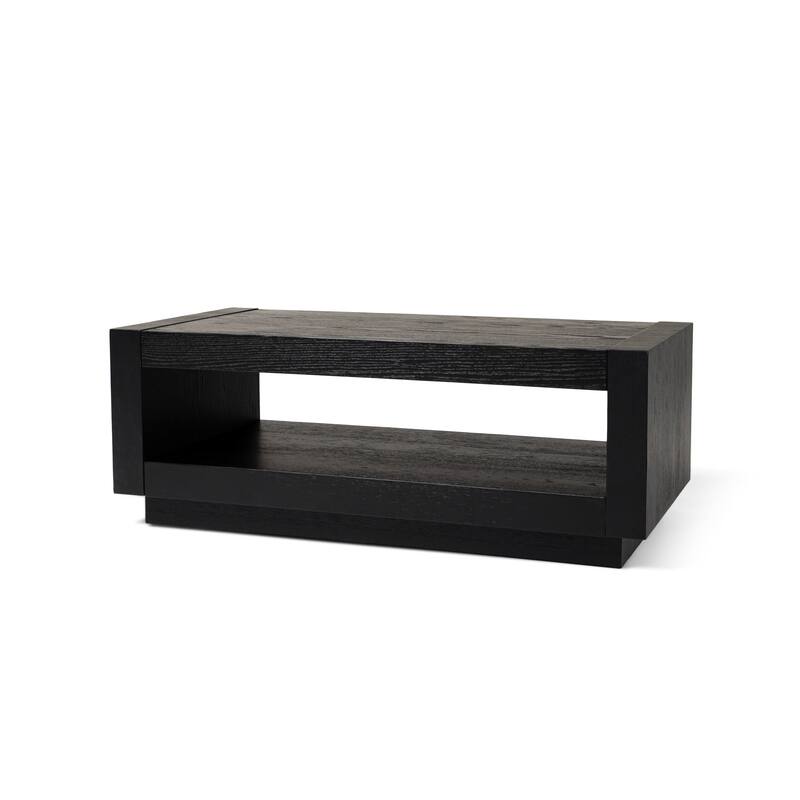 Maven Lane Artemis Contemporary Wooden Coffee Table - Black