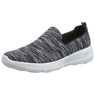 skechers white slip on trainers
