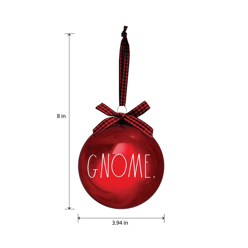 Rae Dunn Set of 4 CHRISTMAS Ornaments