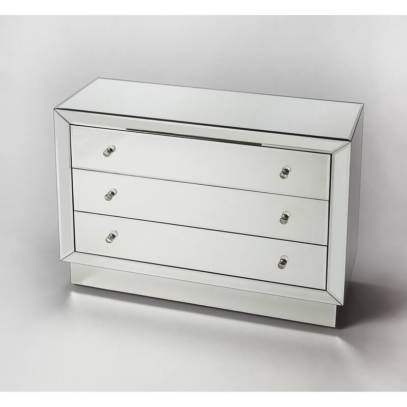Handmade Butler Emma Mirrored Chest (India)
