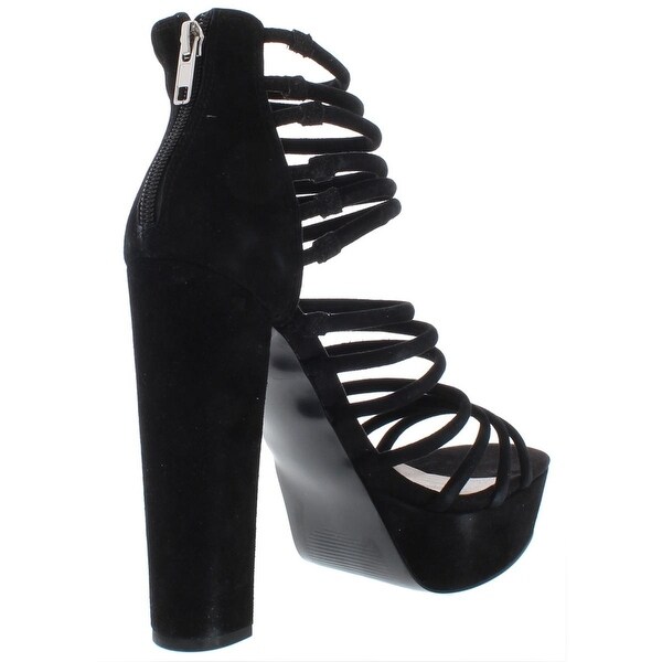 steve madden strappy platform sandals