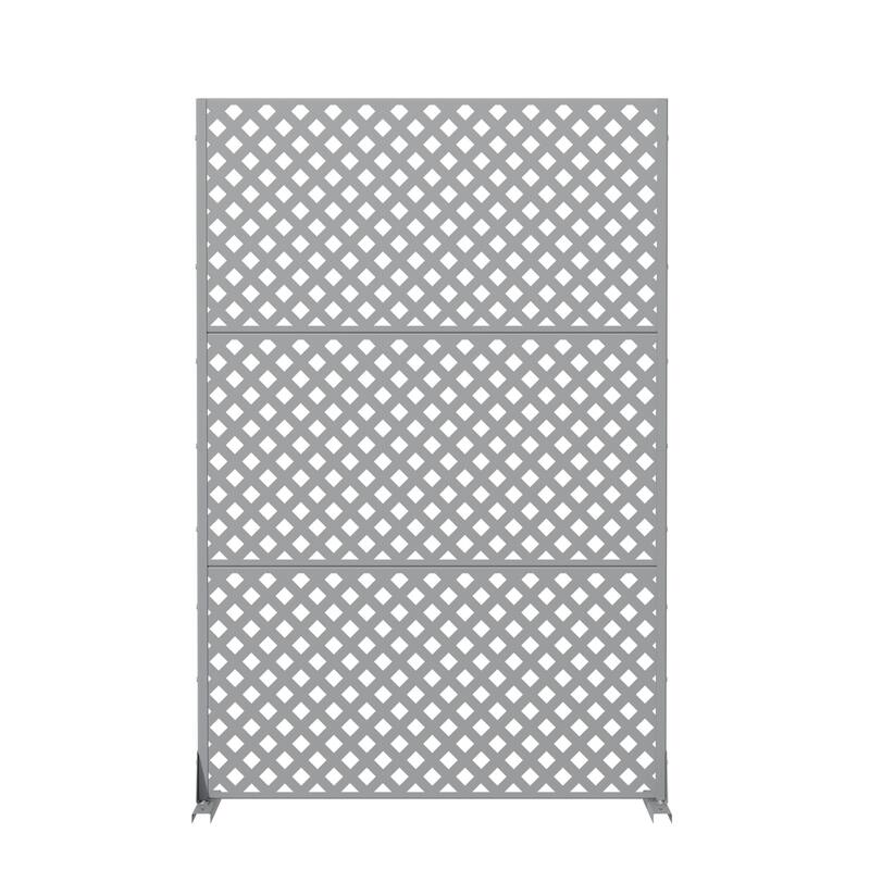 Outdoor Rectangle Privacy Screens Metal Screen Fence Panel