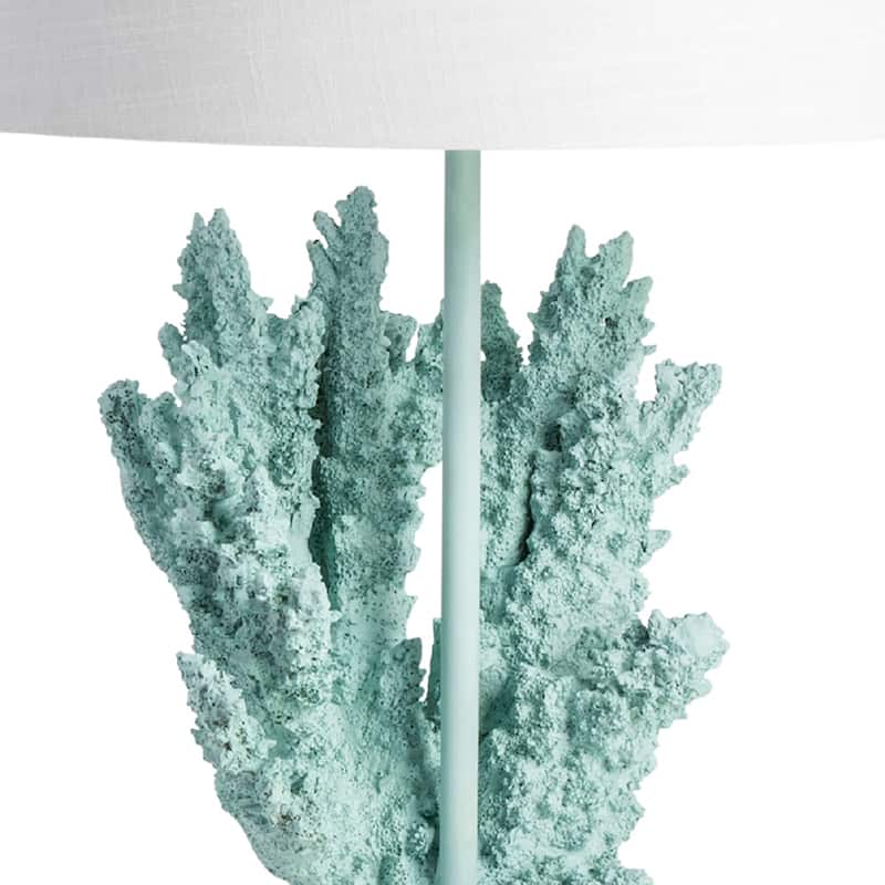 Coral Cove Resin Table Lamp