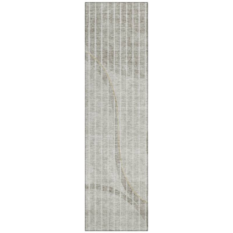 Machine Washable Indoor/ Outdoor Chantille Contemporary Rug