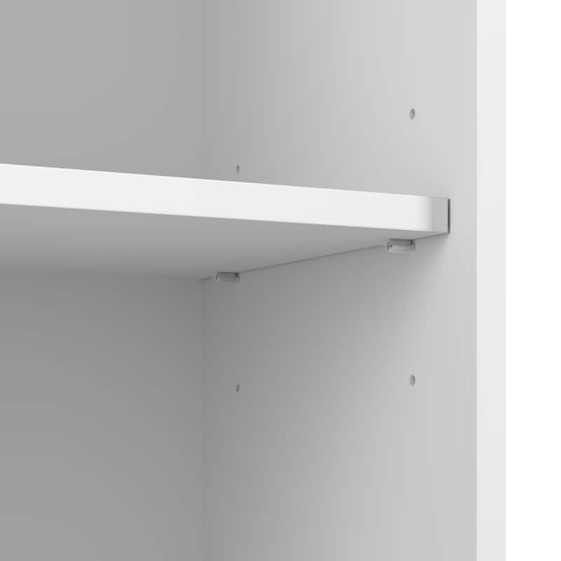 Essence Narrow Bookcase Storage Organizer by Bush Furniture