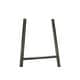 preview thumbnail 5 of 3, 55"H Black Metal Ladder Tripod Floor Easel - 55"