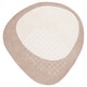 preview thumbnail 8 of 7, SAFAVIEH Handmade Novelty Urta Wool Rug 5' Round Scallop - Beige/Ivory - Round
