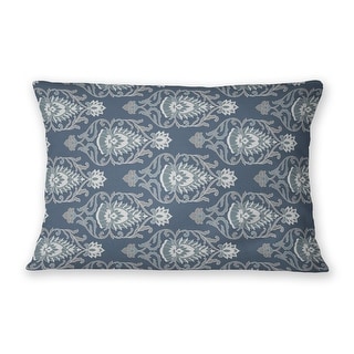 MIRANDA BLUE Lumbar Pillow By Kavka Designs - Bed Bath & Beyond - 35850261