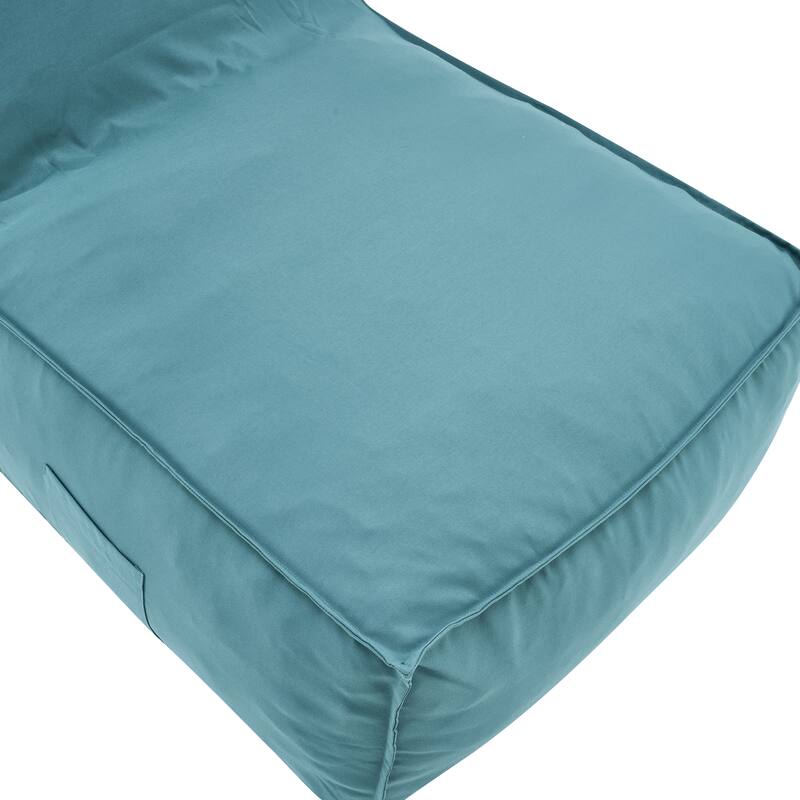 Christopher Knight Home- Carter Outdoor Fabric Bean Bag Lounge Chair