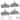 vidaXL 100 pcs Clothes Hanger Set Anti-slip Gray Velvet
