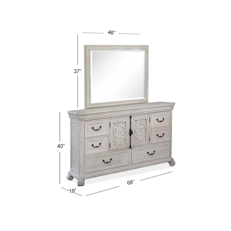 Magnussen Home Bronwyn Alabaster Drawer Dresser