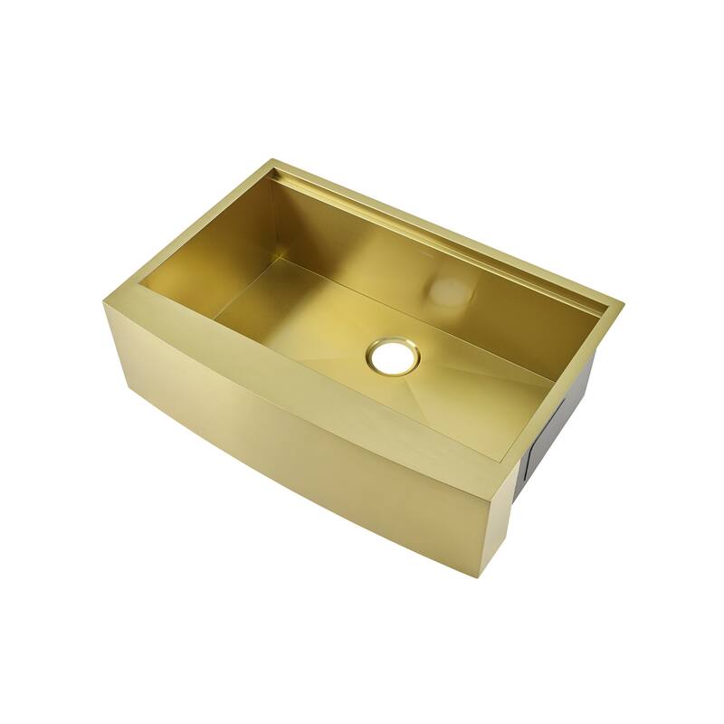 Swiss Madison SM-KS28 Tourner 33" Farmhouse Single Basin Stainless
