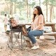 preview thumbnail 5 of 5, Portable High Chair | Sun Canopy | Indoor and Outdoor | Grey