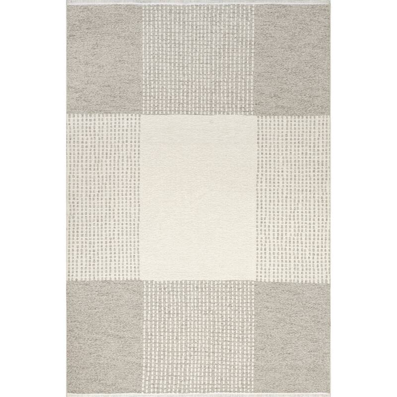 Nuloom Kirby SuperiorWash Plaid Reversible Machine Washable Area Rug