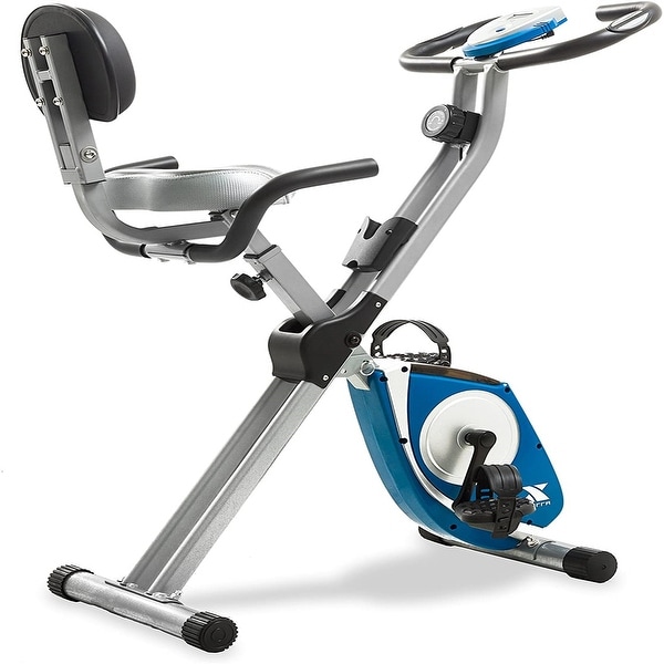 Fitness FB350 Folding Exercise Bike Silver Bed Bath Beyond