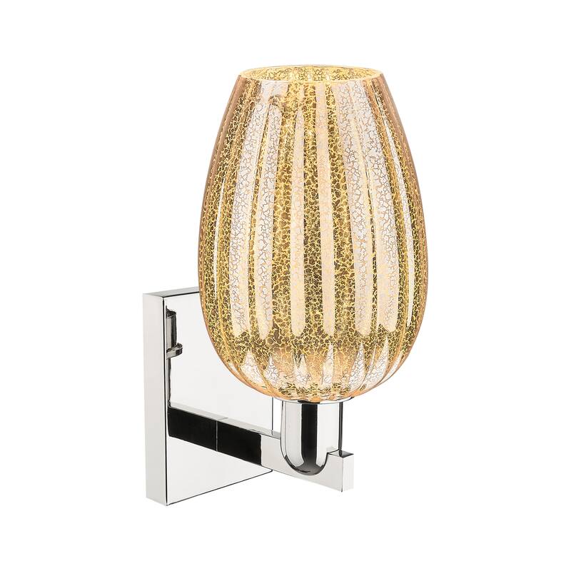 Innovations Lighting Downtown Urban - Preston - 1 Light 6" Flute Shade Wall-mounted Sconce