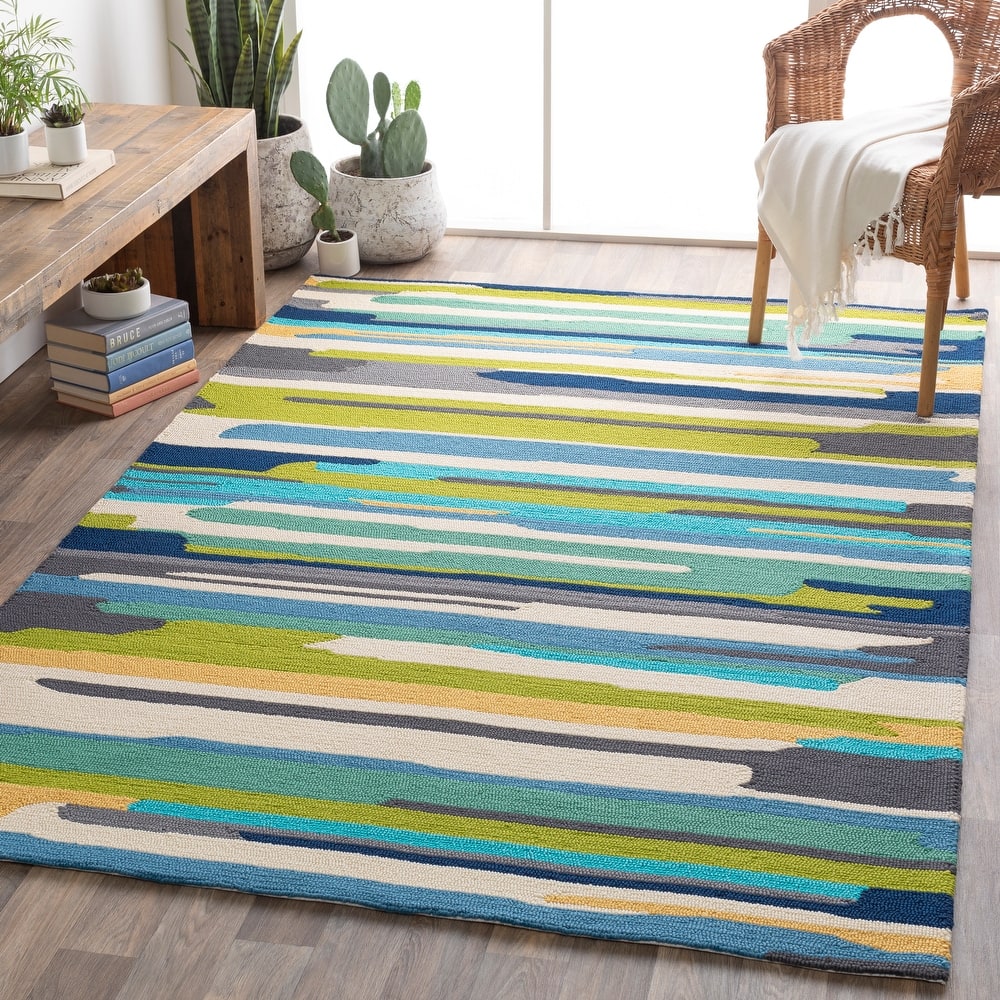 Ricarda Contemporary Indoor/ Outdoor Area Rug