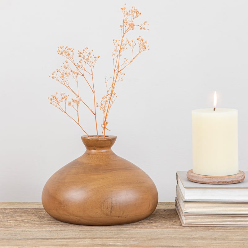 Decorative Paulownia Wood Vase