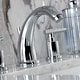 preview thumbnail 21 of 20, Kingston Brass Manhattan Two-Handle 3-Hole Deck Mount Widespread Bathroom Faucet with Retail Pop-Up Drain