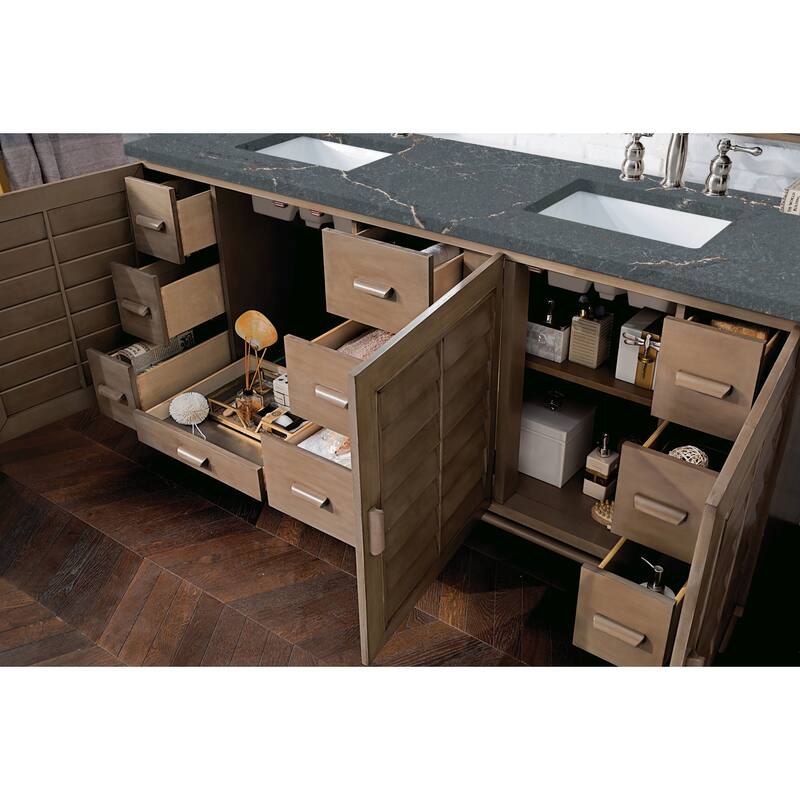 James Martin Vanities 620-V72-FPBL Portland 72" Free Standing Double