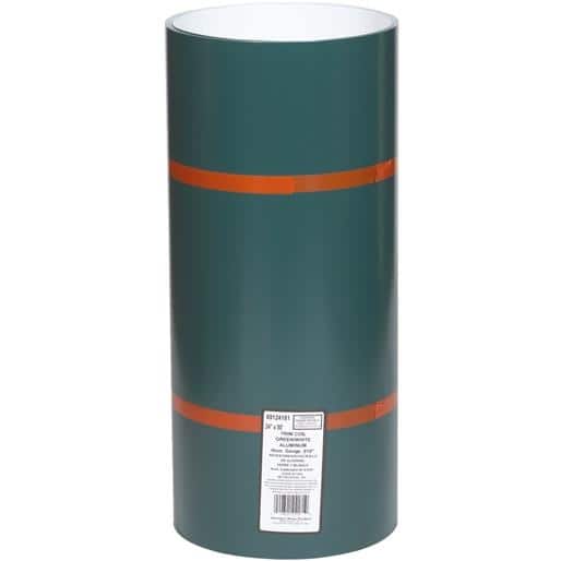 Amerimax Home Products 24X50 Green Trim Coil 69124217 Unit ROLL Bed