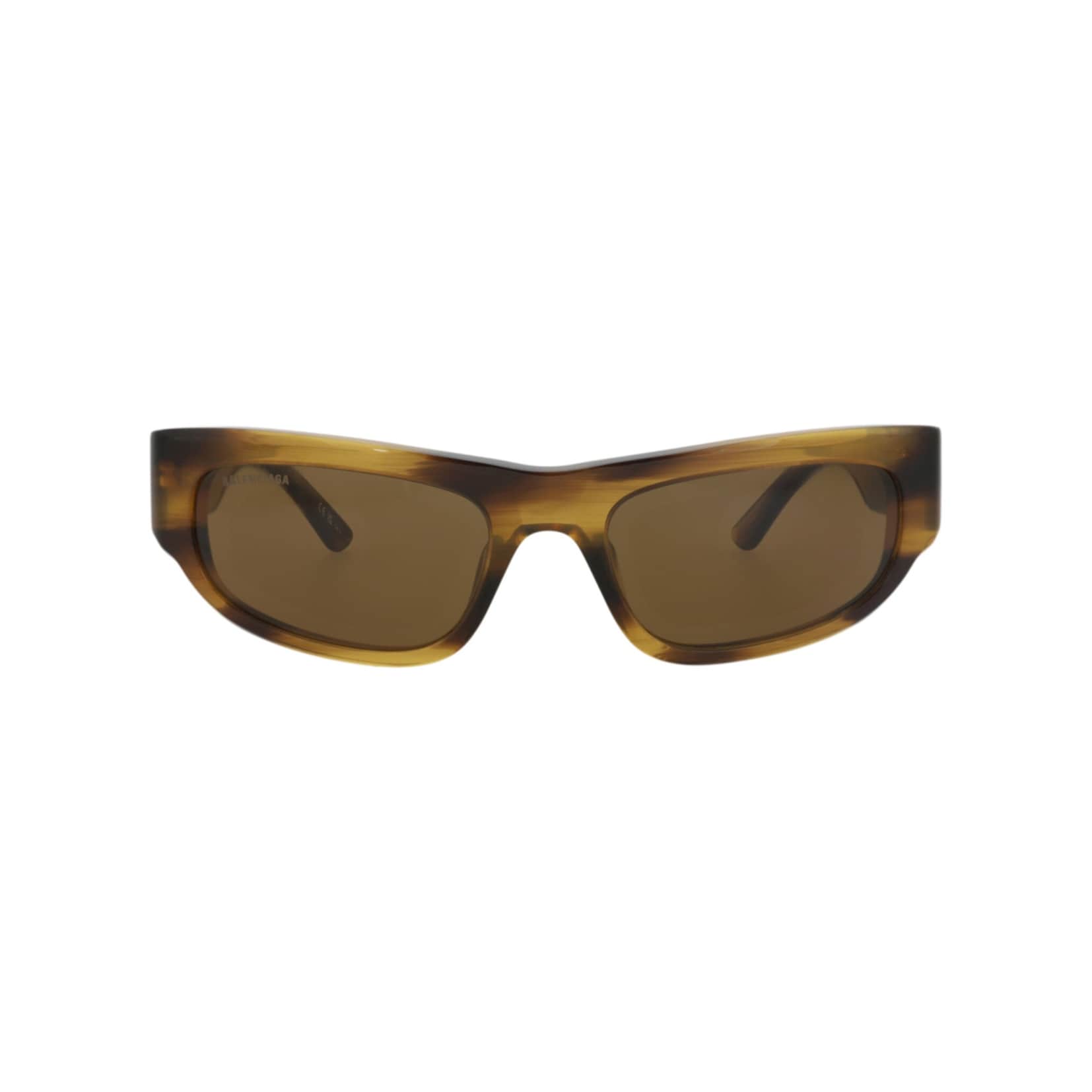 Balenciaga Square-Frame Recycled Acetate Sunglasses