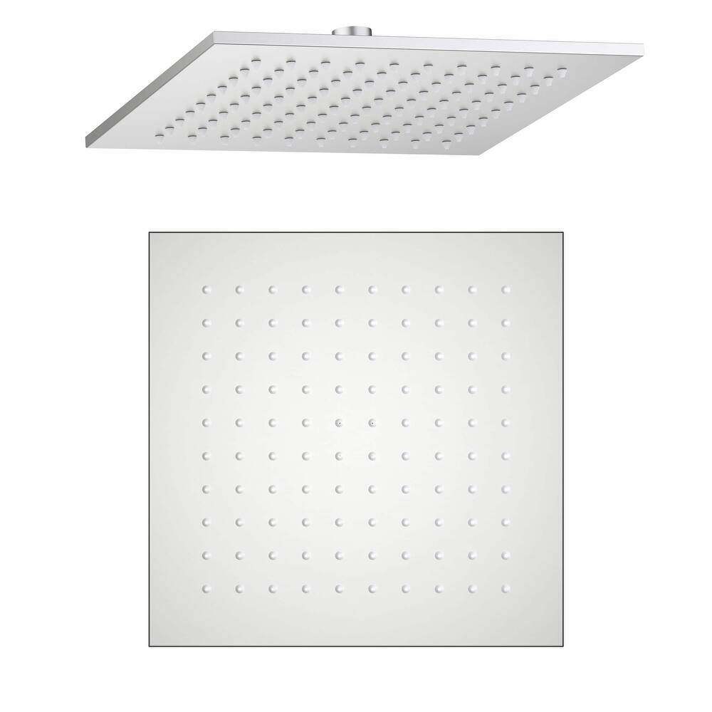 Cube 10" Metal Thin Profile Rain Shower Head 1.75 GPM