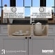 preview thumbnail 24 of 56, Karran Undermount Quartz Double Bowl Kitchen Sink