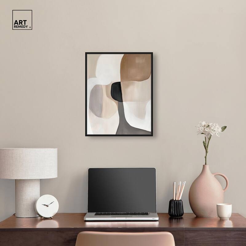 Curvilinear Composition II Canvas by Art Remedy