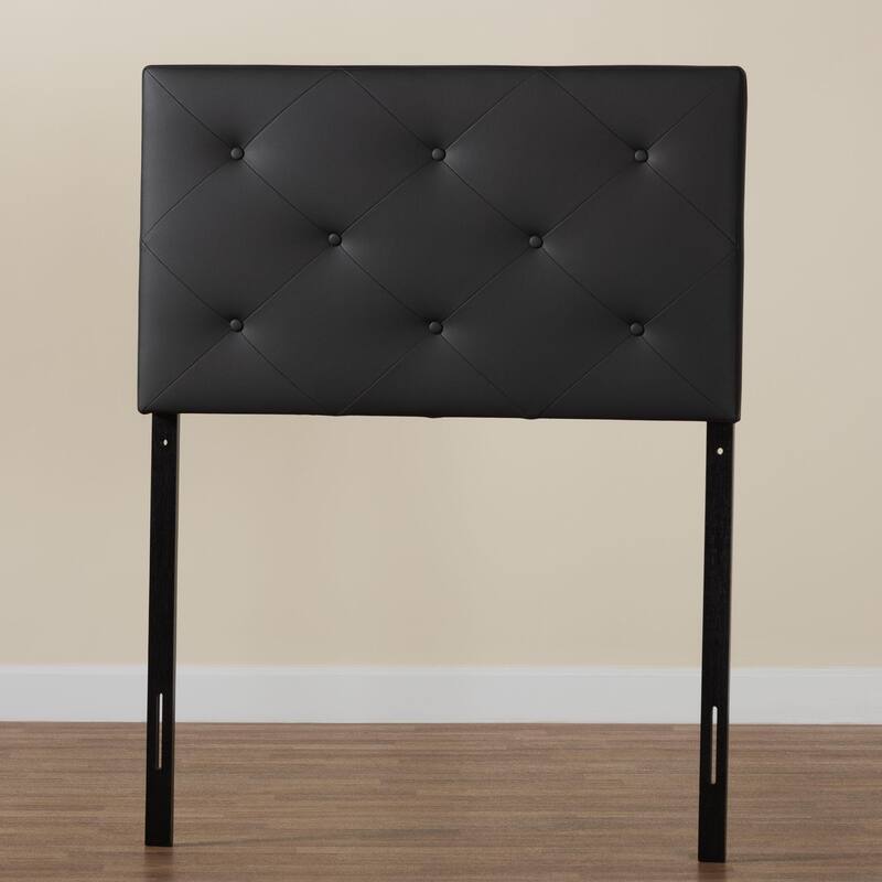 Taylor & Olive Founders Faux Leather Upholstered Headboard