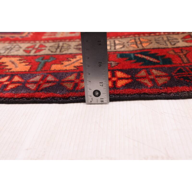 ECARPETGALLERY Hand-knotted Konya Anatolian Red Wool Rug - 4'4 x 10'2