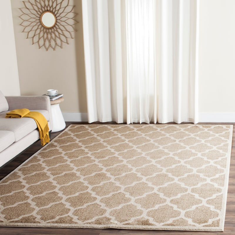 SAFAVIEH Amherst Machi Modern Rug - 10' x 14' - Wheat/Beige
