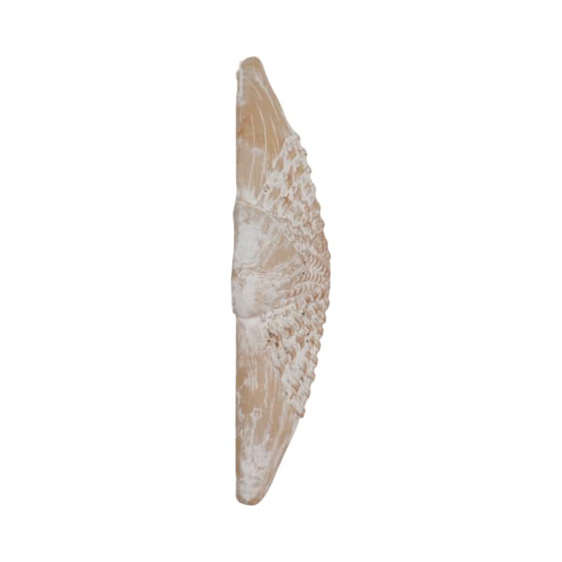 Sagebrook Home 10-Inch Resin Wicker Starfish in White - Polyresin - 10" x 9" x 2"