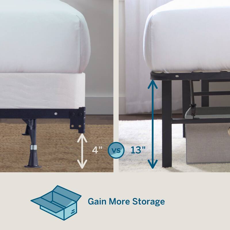 LUCID Comfort Collection Platform Bed Frame