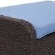 preview thumbnail 8 of 15, Outsunny 5-piece Wicker Patio Chairs, Ottomans, and Coffee Table Set