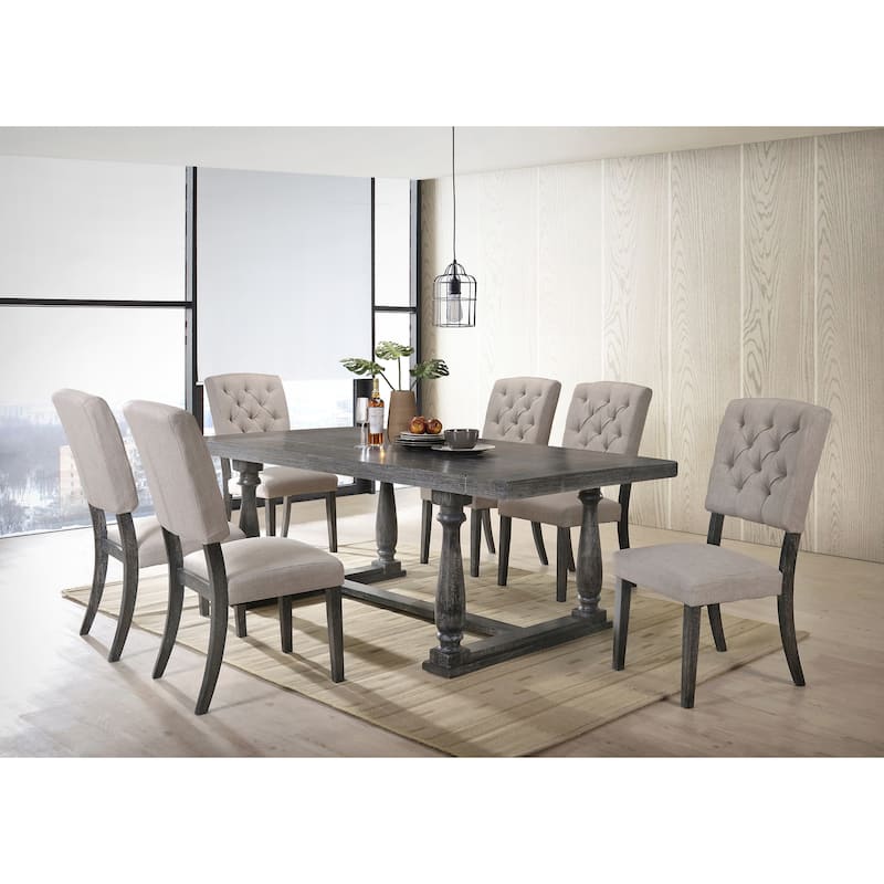Lorraine Dining Table with Trestle Base