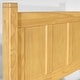 preview thumbnail 53 of 61, Grain Wood Furniture Shaker Solid Wood Panel Platform Bed