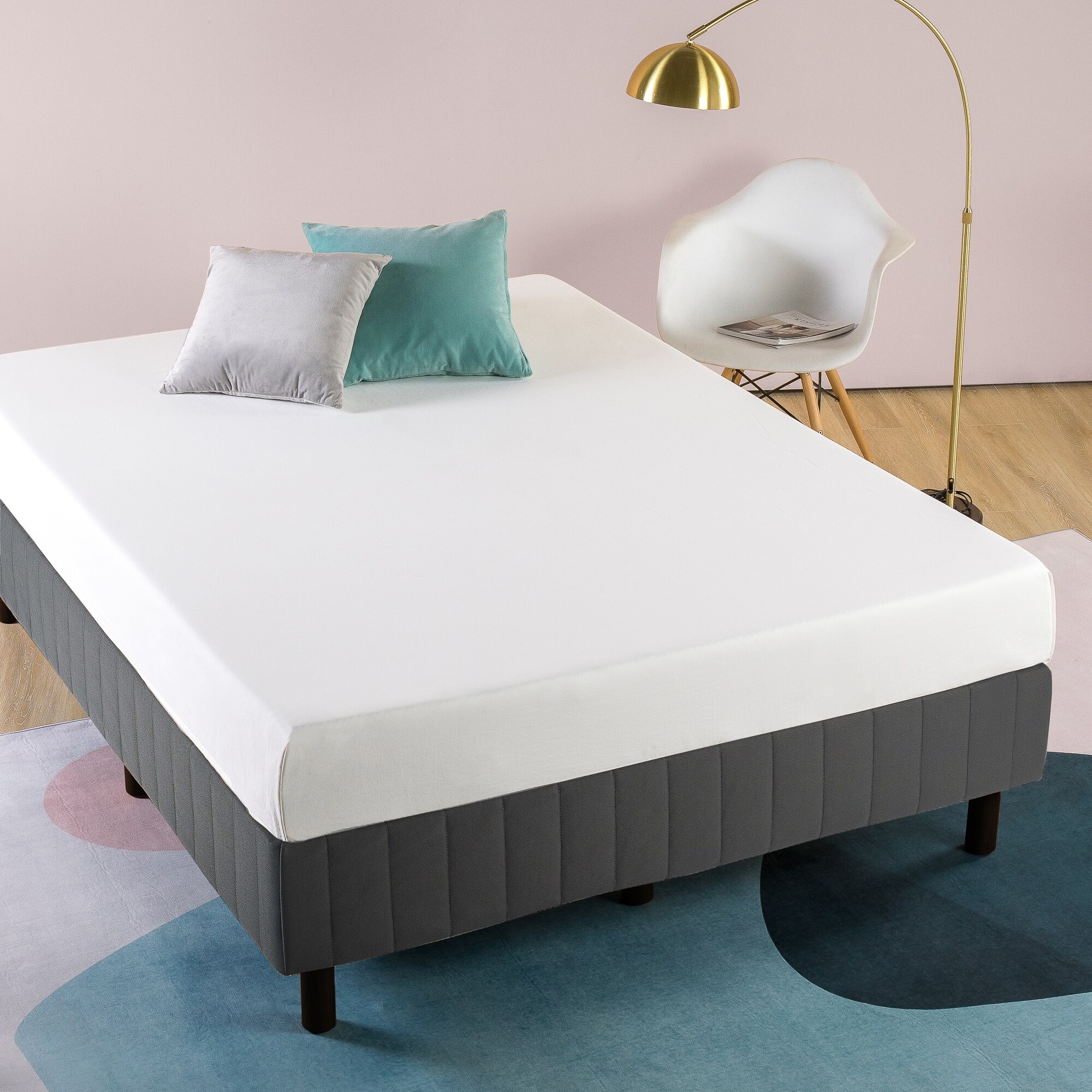 Zinus 16 inch metal platform shop bed