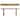 Artissance 43"L Natural Wood Indoor Outdoor Small Noodle Bench, Entryway Hallway Patio Seating