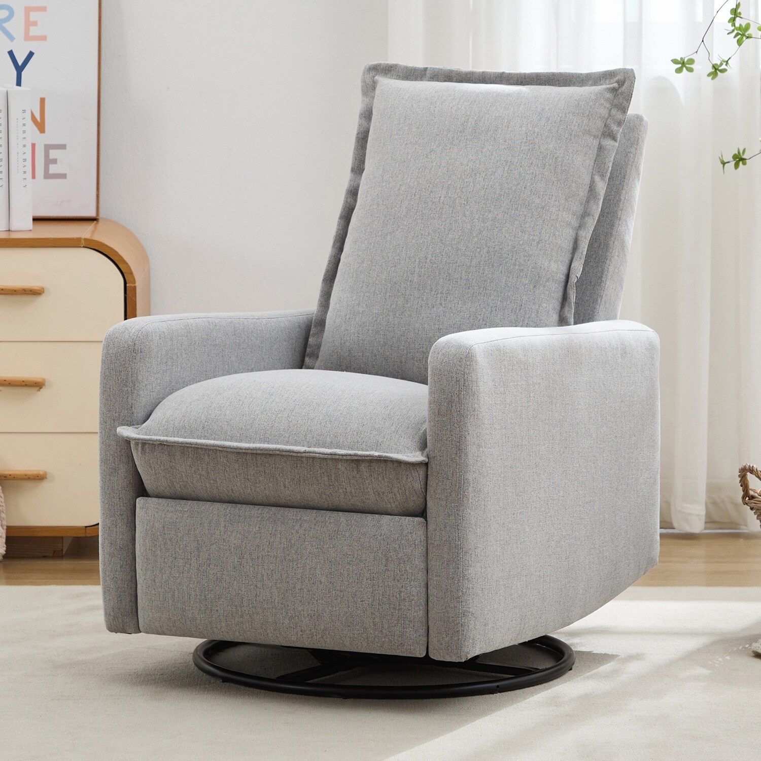 Swivel Rocker Recliner Chair, Glider Rocker Recliner