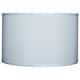 Classic Drum Faux Silk Lamp Shade 8-inch to 16-inch Available - 16" - Off White