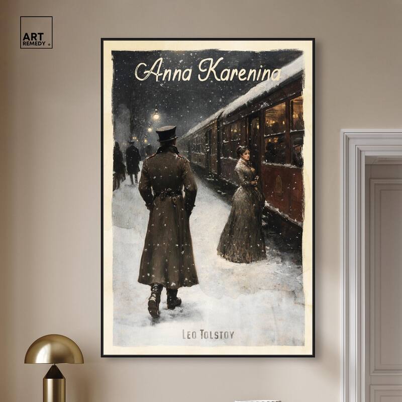 Anna Karenina Canvas by Art Remedy