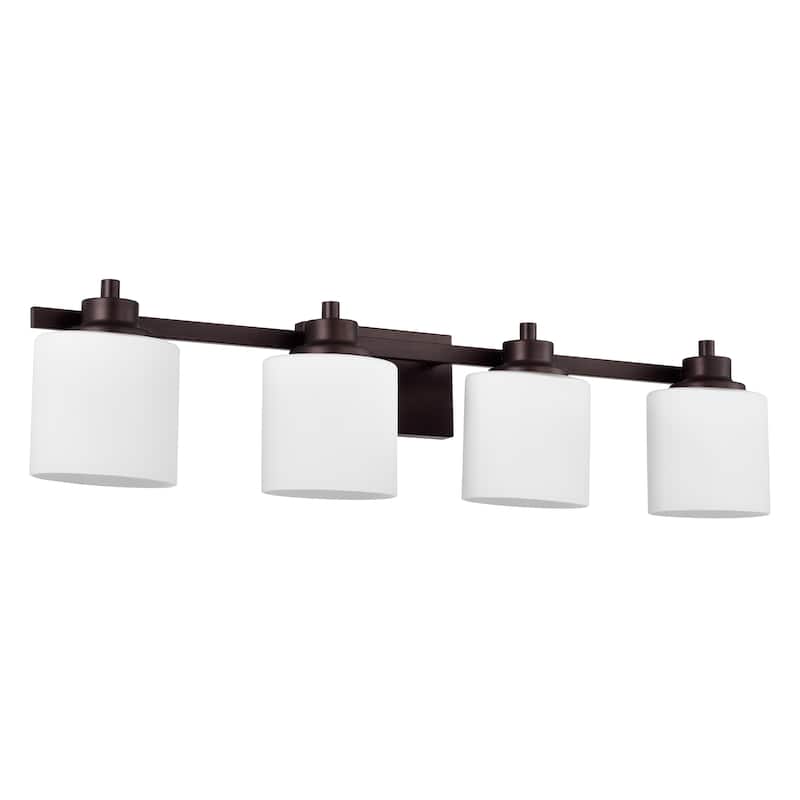 4-light Oil Rubbed Bronze Bath/ Vanity Light