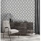 preview thumbnail 5 of 5, Fine Decor Denver Dark Grey Starburst Wallpaper