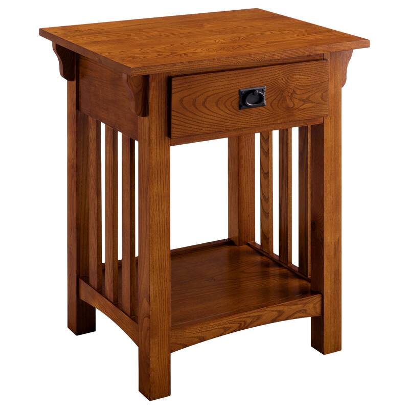 Leick Home Mission Impeccable End Table with Drawer