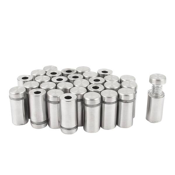 Shop 30 Pcs Stainless Steel Advertisement Nails Glass Wall