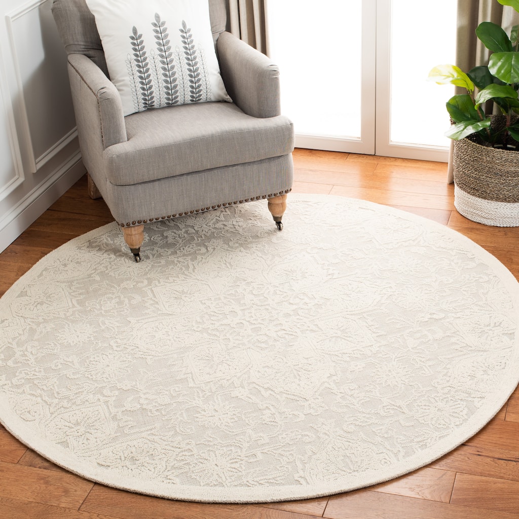 SAFAVIEH Handmade Abstract Eugenija Modern Wool Rug