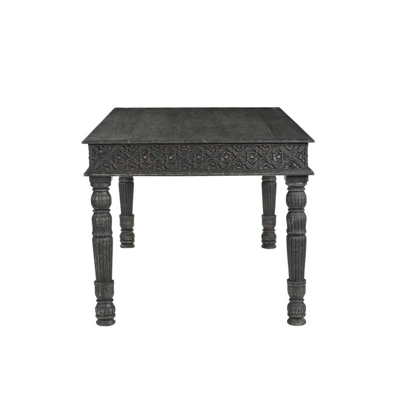 Milton Carved Solid Wood Dining Set