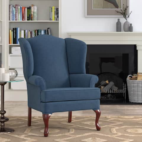 Muriel Wingback Queen Anne Accent Chair by Greyson Living