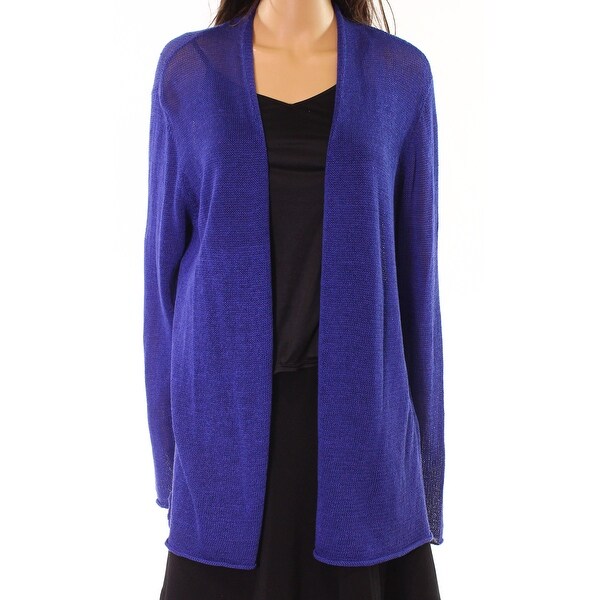 sapphire blue cardigan